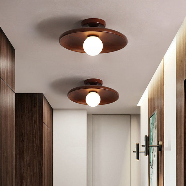 Hanglamp – Minimalistisch ontwerp – Noordelijk hout voor hal