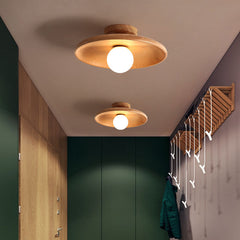 Hanglamp – Minimalistisch ontwerp – Noordelijk hout voor hal