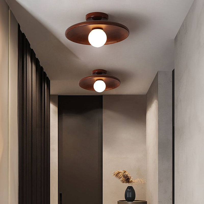Hanglamp – Minimalistisch ontwerp – Noordelijk hout voor hal