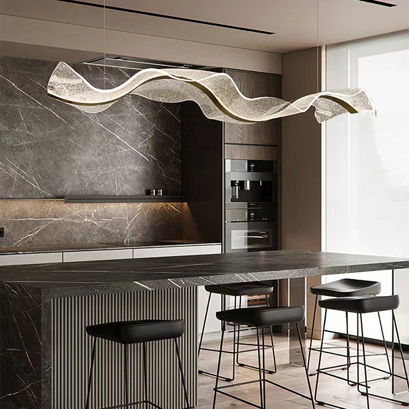 Hanglamp – Modern design met golvende vorm – Geschikt voor diverse interieurstijlen