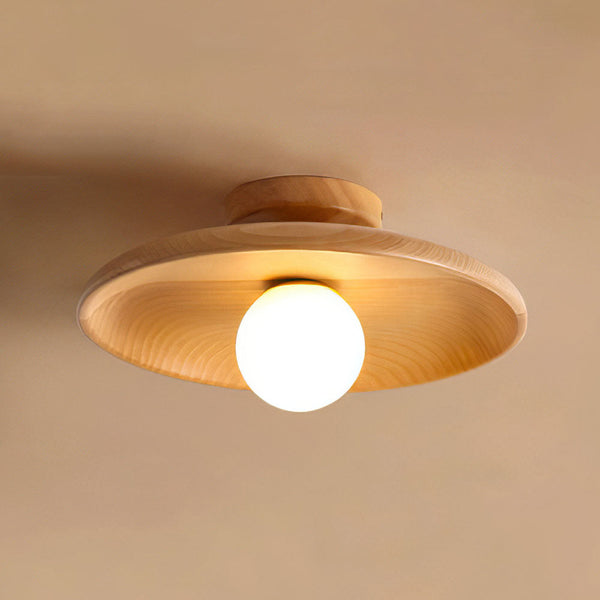 Hanglamp – Minimalistisch ontwerp – Noordelijk hout voor hal