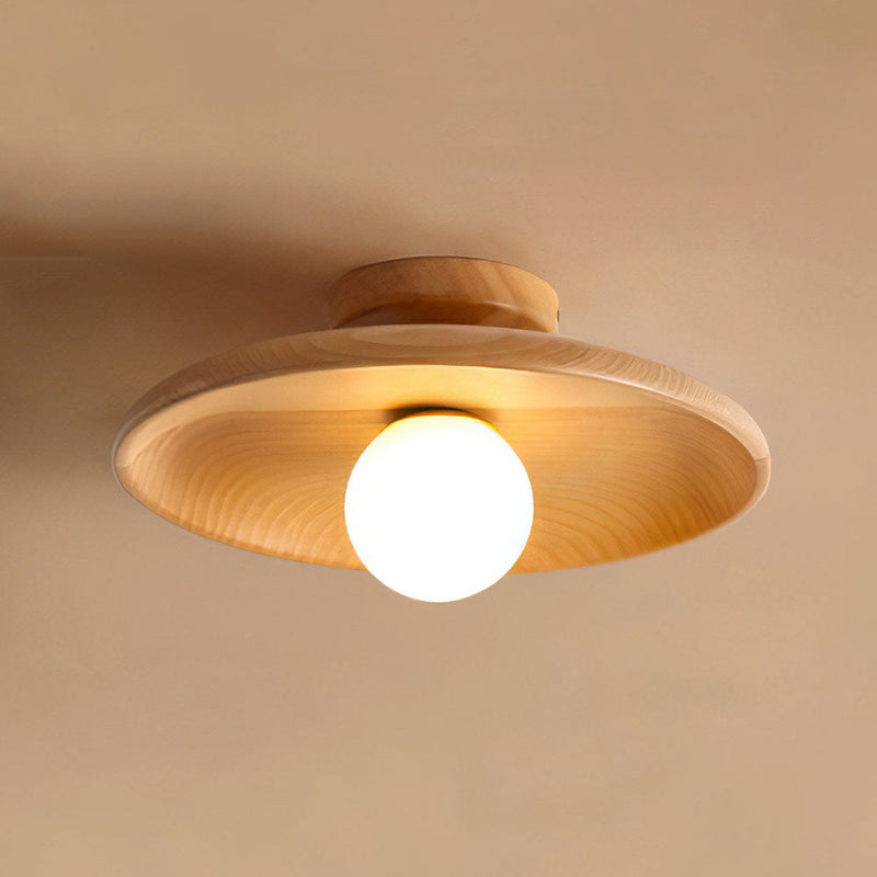 Hanglamp – Minimalistisch ontwerp – Noordelijk hout voor hal