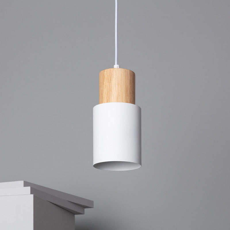 Hanglamp – Cilindervormig ontwerp – Geschikt voor diverse interieurstijlen | E27 fitting, energiezuinig