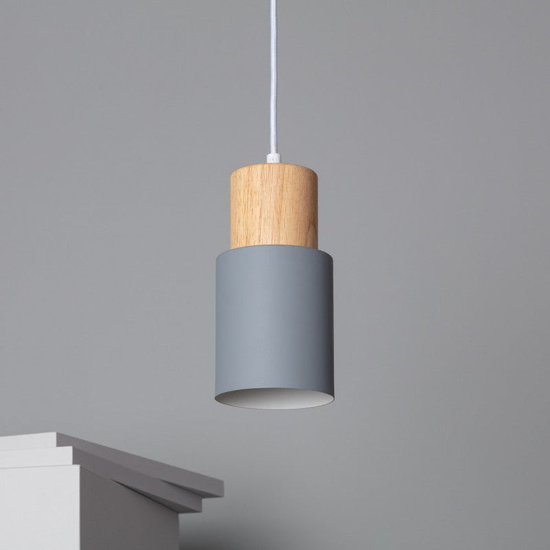 Hanglamp – Cilindervormig ontwerp – Geschikt voor diverse interieurstijlen | E27 fitting, energiezuinig