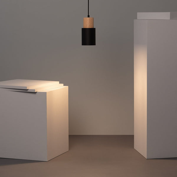 Hanglamp – Cilindervormig ontwerp – Geschikt voor diverse interieurstijlen | E27 fitting, energiezuinig