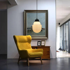 Hanglamp – Melkglas ontwerp – Geschikt voor diverse interieurstijlen | E27 fitting