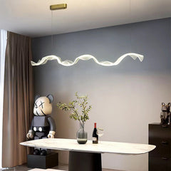 Hanglamp – Modern design met golvende vorm – Geschikt voor diverse interieurstijlen