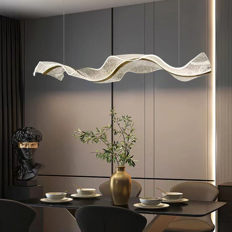 Hanglamp – Modern design met golvende vorm – Geschikt voor diverse interieurstijlen