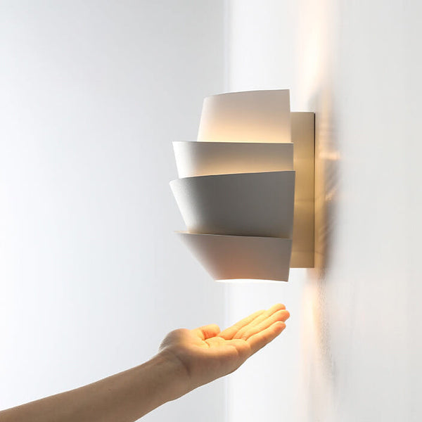 Wandlamp – Scandinavisch design – Dubbele ijzeren constructie, geschikt voor moderne wooncultuur