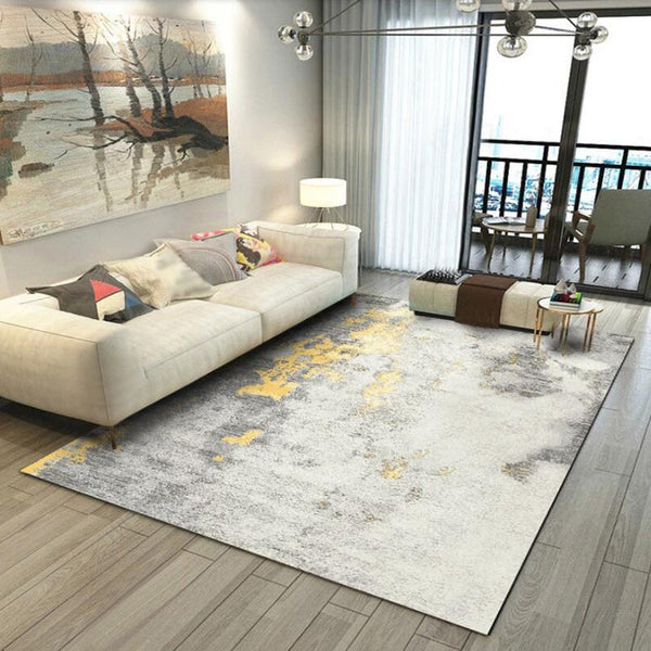 Abstract tapijt – Wasbaar, anti-slip – Polyester, voor woonkamer