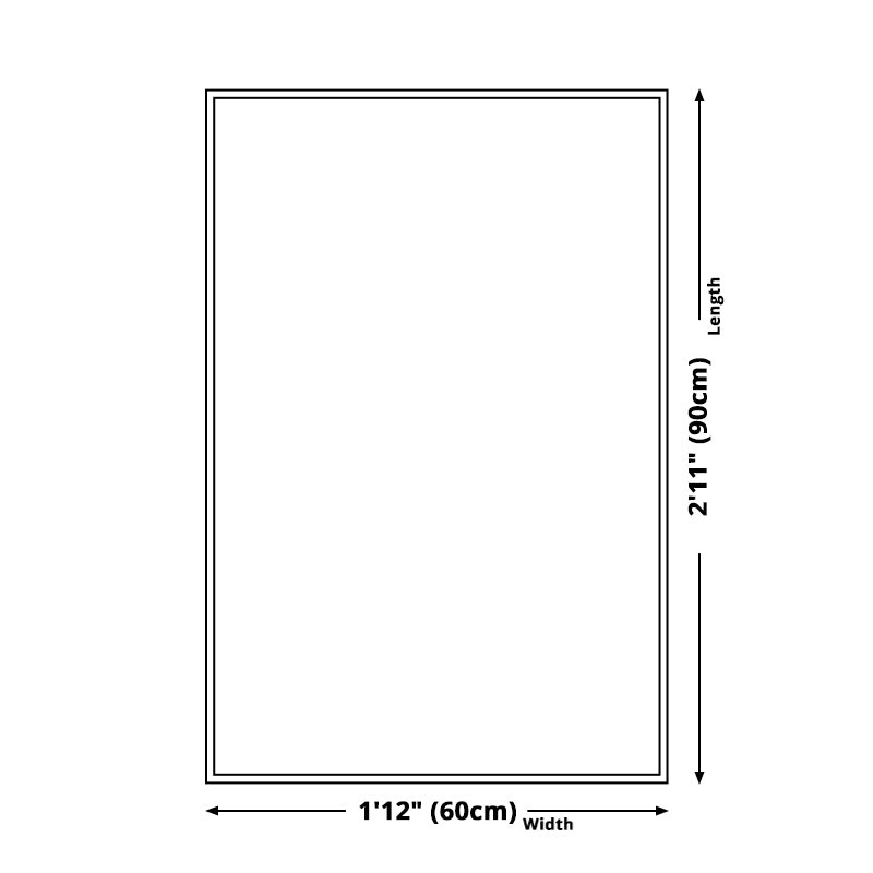 Abstract tapijt – Wasbaar, anti-slip – Polyester, industrieel vloerkleed voor woonkamer