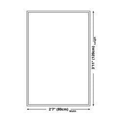 Abstract tapijt – Wasbaar, anti-slip – Polyester, industrieel vloerkleed voor woonkamer
