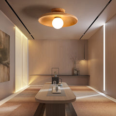 Hanglamp – Minimalistisch ontwerp – Noordelijk hout voor hal