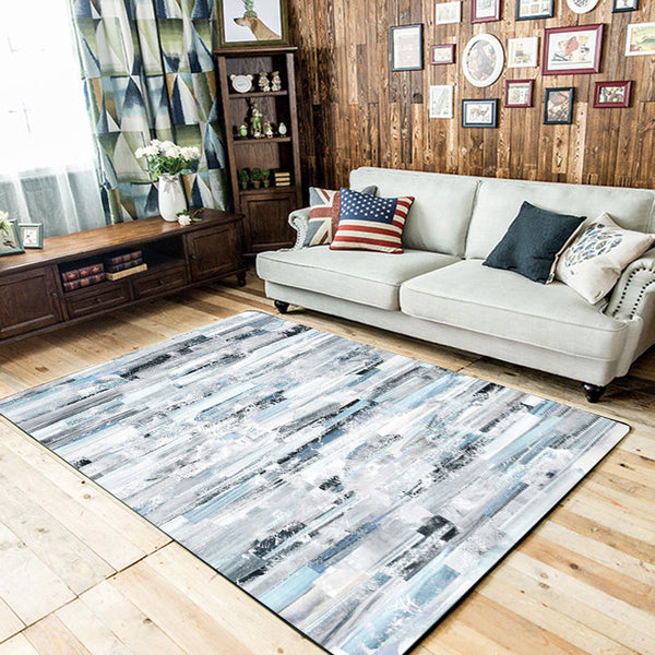 Abstract tapijt – Wasbaar, niet-slip, huisdiervriendelijk – Polyester voor woonkamer