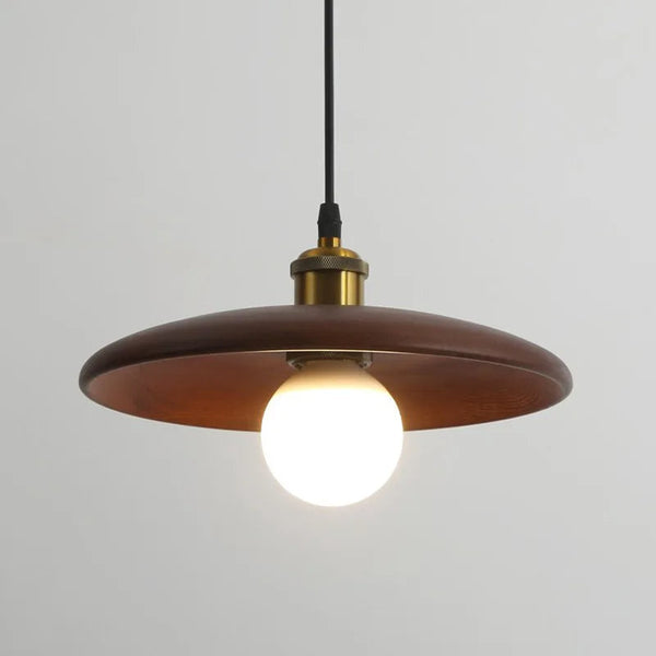 Hanglamp – Houten ontwerp – Verlichting in natuurlijke stijl