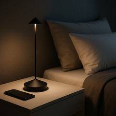 Tafellamp – Dimbare LED-verlichting, waterdicht, draadloos | Minimalistisch design