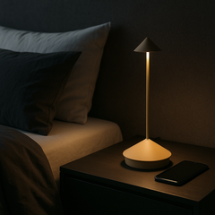 Tafellamp – Dimbare LED-verlichting, waterdicht, draadloos | Minimalistisch design