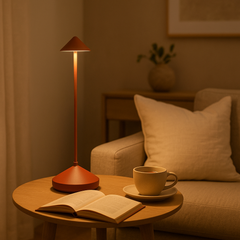 Tafellamp – Dimbare LED-verlichting, waterdicht, draadloos | Minimalistisch design