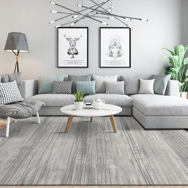 Abstracte Print Tapijt – Antislip, Huisdiervriendelijk – Wasbaar, Polyester, Multicolor