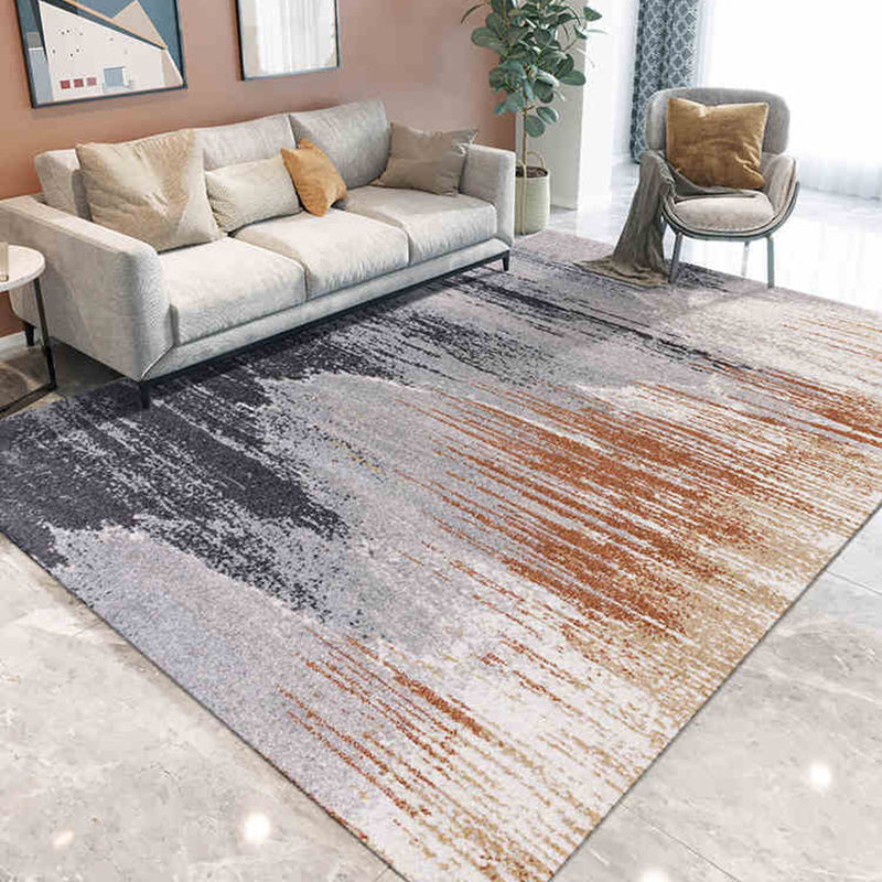 Vloerkleed – Abstract ontwerp – Katoenen mengsel met anti-slip achterkant, onderhoudsvriendelijk