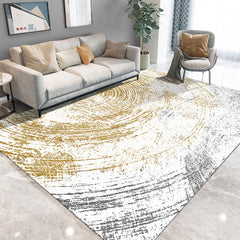 Vloerkleed – Abstract ontwerp – Katoenen mengsel met anti-slip achterkant, onderhoudsvriendelijk