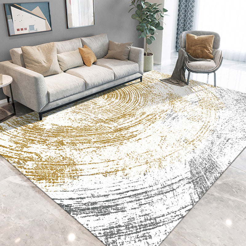 Vloerkleed – Abstract ontwerp – Katoenen mengsel met anti-slip achterkant, onderhoudsvriendelijk