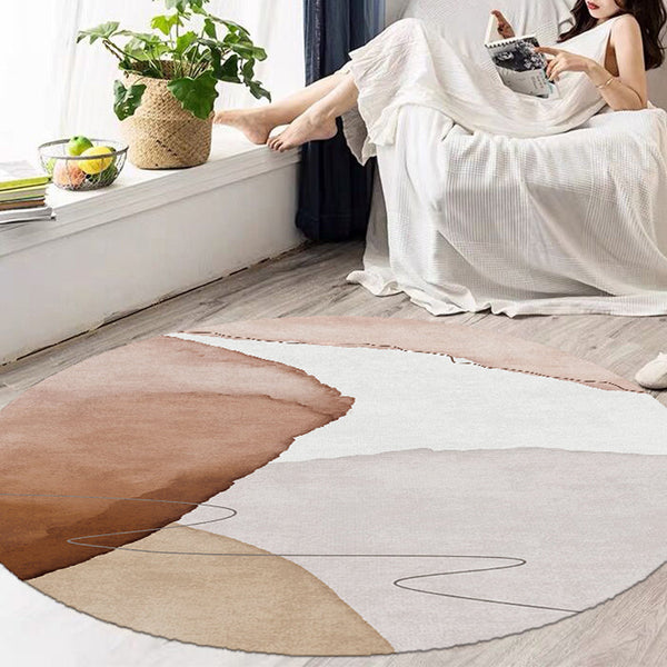 Slaapkamer tapijt – Wasbaar, huisdiervriendelijk, anti-slip – Polypropyleen, multi-kleuren