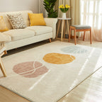 Vloerkleed – Anti-slip | Katoenmix | Easy Care, Multi-kleuren kleurblok design