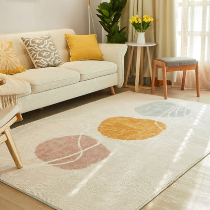 Vloerkleed – Anti-slip | Katoenmix | Easy Care, Multi-kleuren kleurblok design