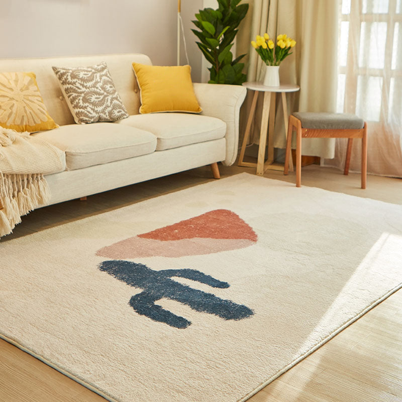 Vloerkleed – Anti-slip | Katoenmix | Easy Care, Multi-kleuren kleurblok design