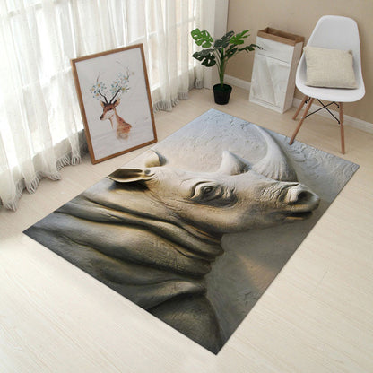 Vloerkleed – Creatief ontwerp – Polypropyleen, wasbaar, huisdiervriendelijk, niet-slip