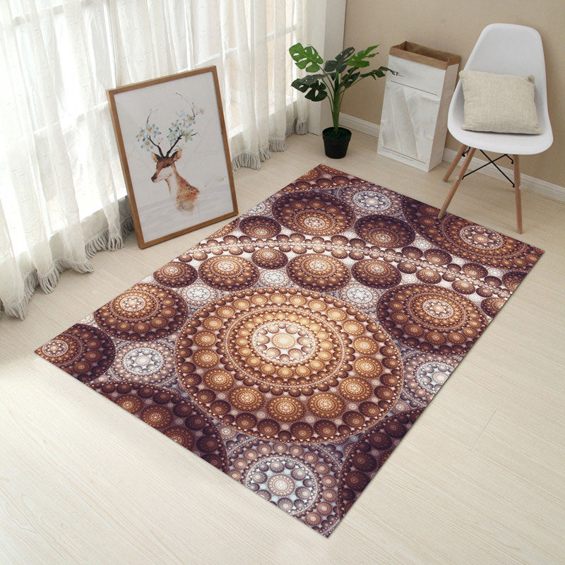 Vloerkleed – Creatief ontwerp – Polypropyleen, wasbaar, huisdiervriendelijk, niet-slip