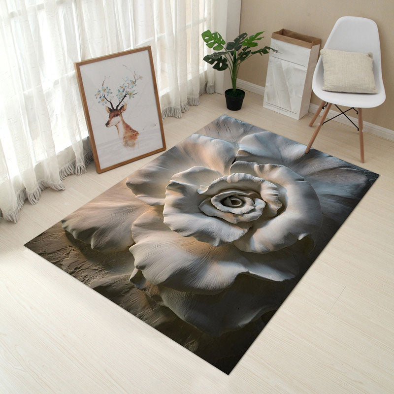 Vloerkleed – Creatief ontwerp – Polypropyleen, wasbaar, huisdiervriendelijk, niet-slip