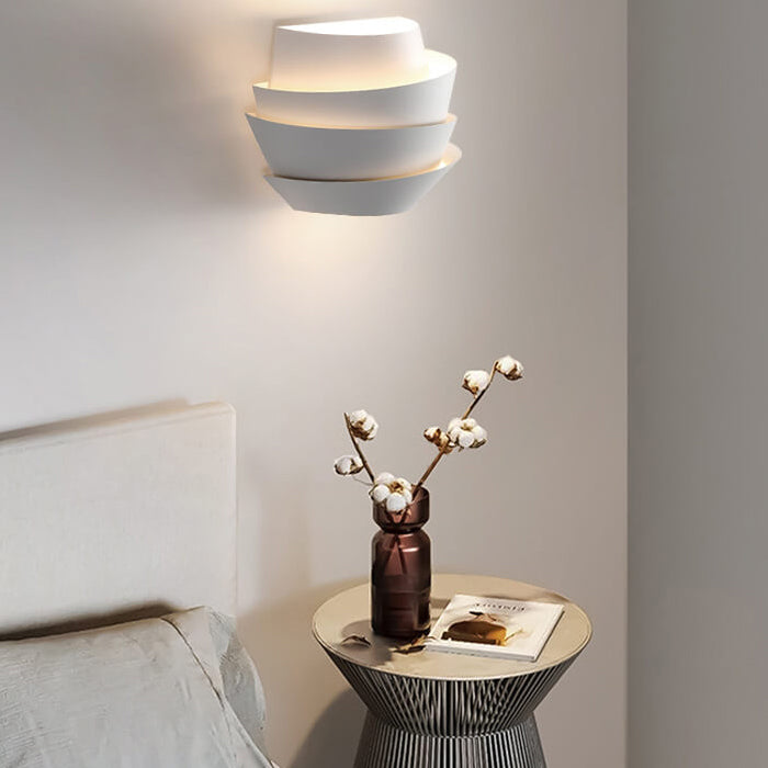 Wandlamp – Scandinavisch design – Dubbele ijzeren constructie, geschikt voor moderne wooncultuur