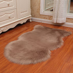 Vloerkleed – Onregelmatige vorm, anti-slip achterkant – Polyester, machine wasbaar, multi-gekleurde design