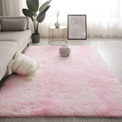 Vloerkleed – Ontspannend en veelkleurig – Synthetisch met anti-slip achterkant, kleurbestendig