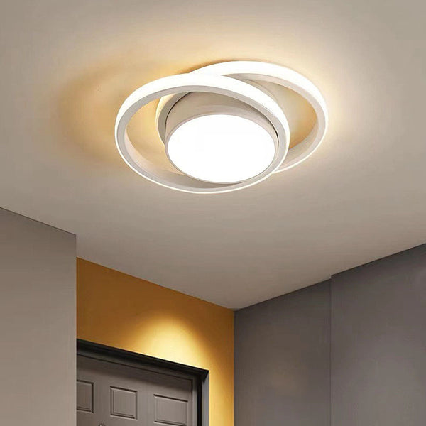 Plafondlamp – Dubbele LED-ring – Minimalistisch ontwerp, moderne verlichtingsoplossing