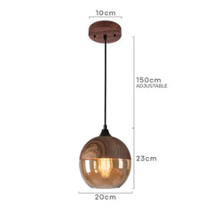 Houten Hanglamp – Stijlvol ontwerp – Geschikt voor diverse interieurstijlen