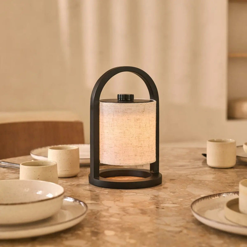 Tafellamp – Dimbaar en oplaadbaar – Houten ontwerp