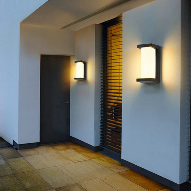 Wandlamp – Sensor-geactiveerd – Weerbestendig ontwerp voor buiten