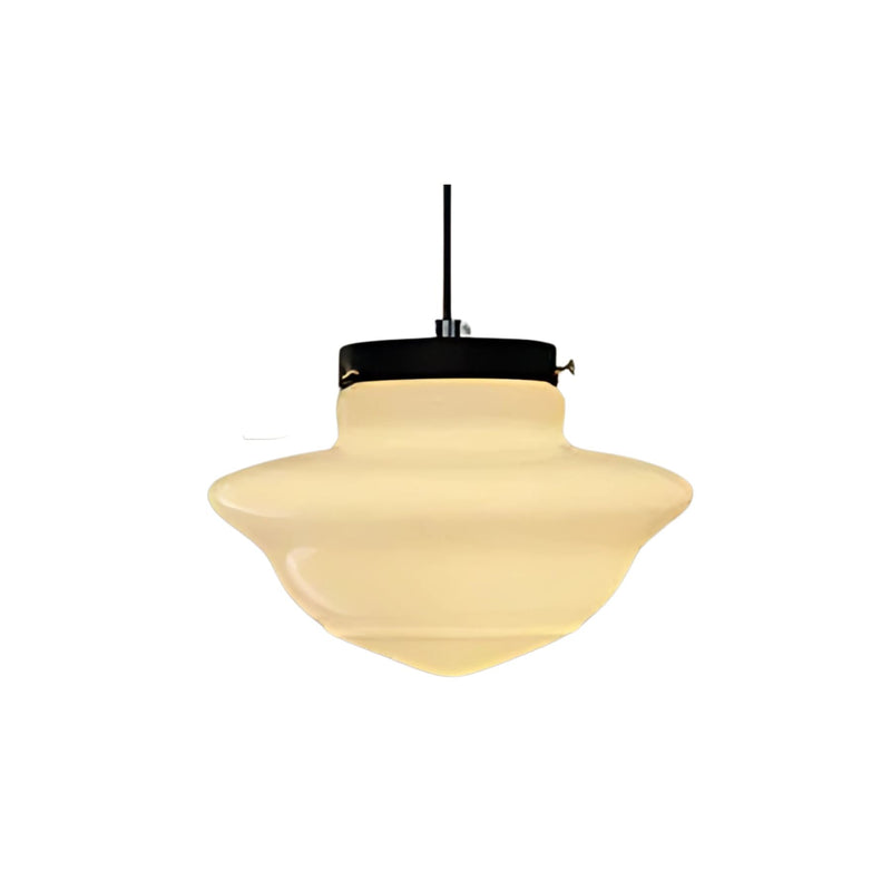 Hanglamp – Melkglas ontwerp – Geschikt voor diverse interieurstijlen | E27 fitting