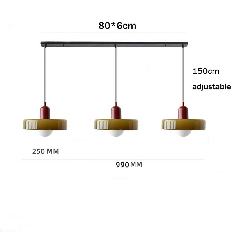 Hanglamp – Drie lichtbronnen – Modern design, geschikt voor diverse interieurstijlen