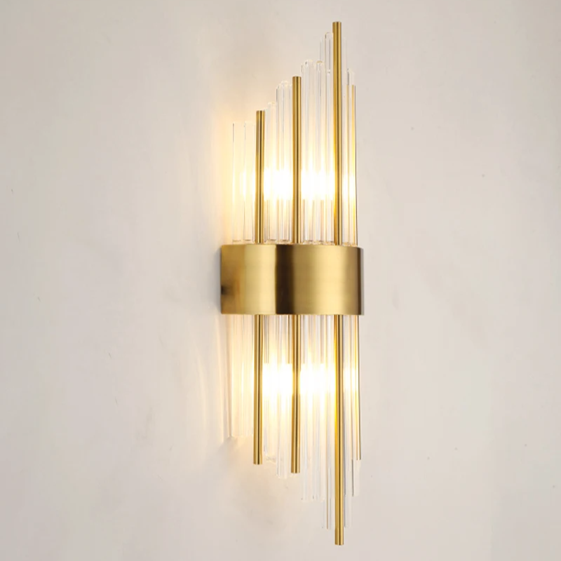 Wandlamp – Elegante Scandinavische stijl – Kristallamp met modern design