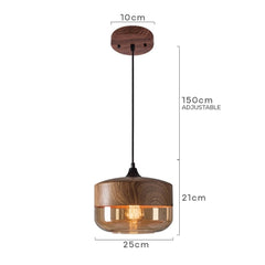 Houten Hanglamp – Stijlvol ontwerp – Geschikt voor diverse interieurstijlen
