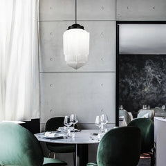 Hanglamp – Melkglas ontwerp – Geschikt voor diverse interieurstijlen | E27 fitting