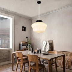 Hanglamp – Melkglas ontwerp – Geschikt voor diverse interieurstijlen | E27 fitting