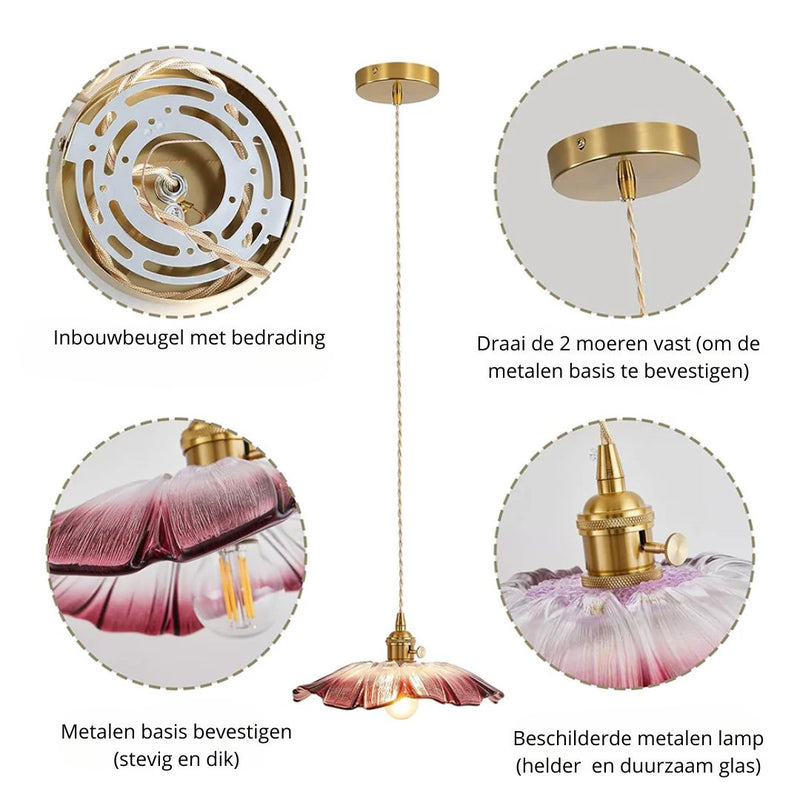 Hanglamp – Stijlvol ontwerp – Geschikt voor binnengebruik, energiezuinig, moderne uitstraling