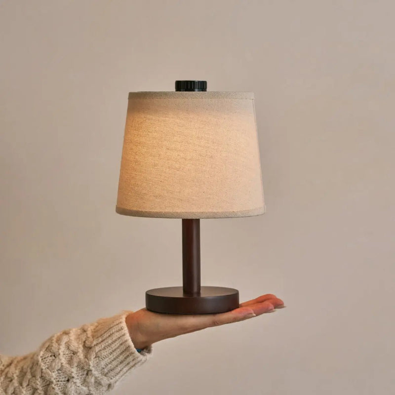 Tafellamp – Dimbaar en minimalistisch ontwerp – Houten, oplaadbaar