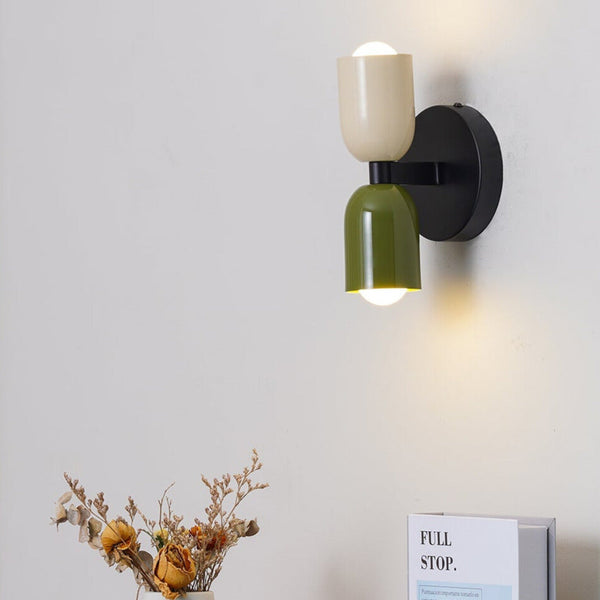 Wandlamp | Vintage-stijl | Decoratieve dubbele bevestiging