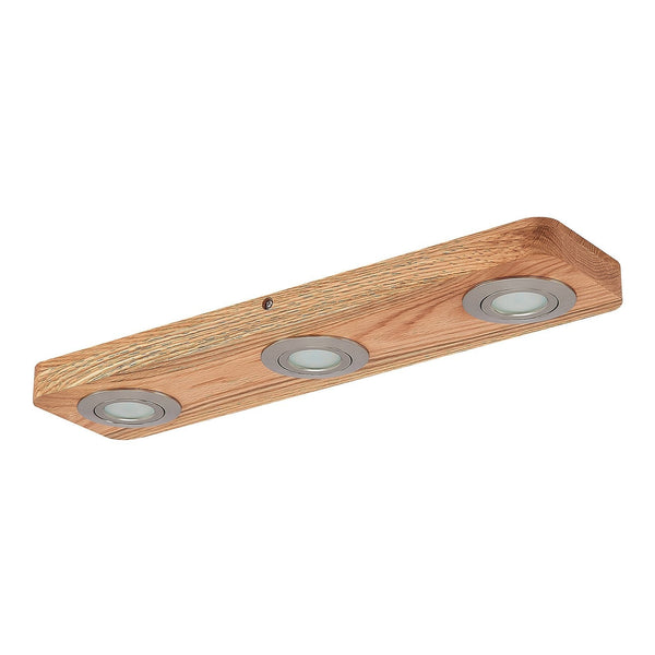 Plafondlamp – Multi-directioneel – Eiken houten spot